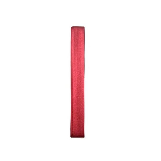 Scarlet Satin Bias Binding 15mm x 2m