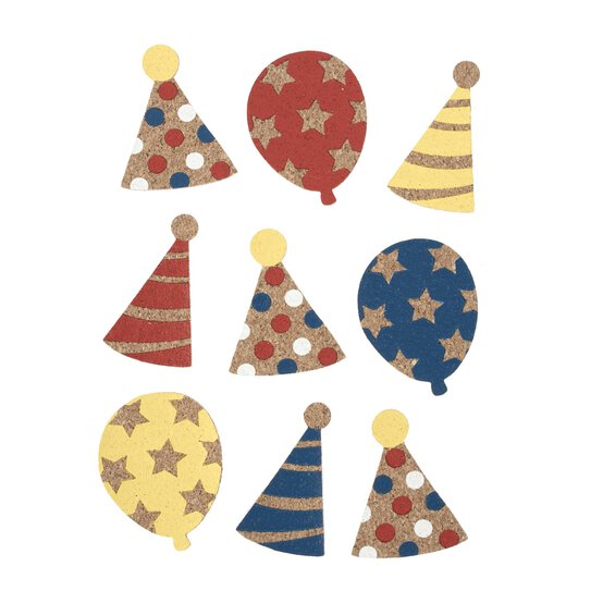 Party Cork Toppers 9 Pack