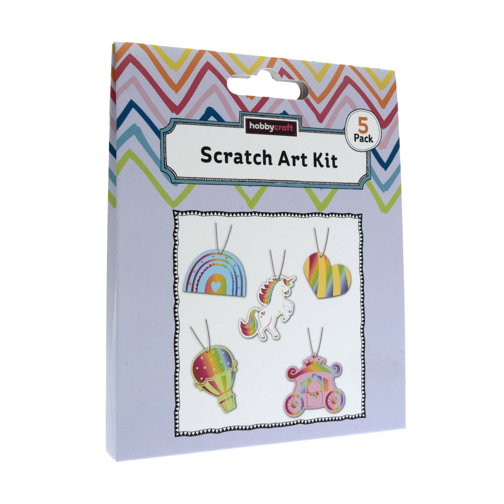 Magic Scratch Art Kit 5 Pack