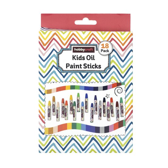 Oil Paint Sticks 18 Pack