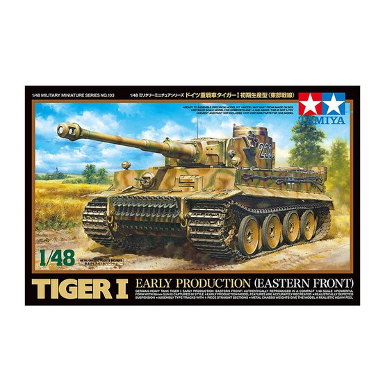 Tamiya Tiger I Early Production Model Kit 1:48