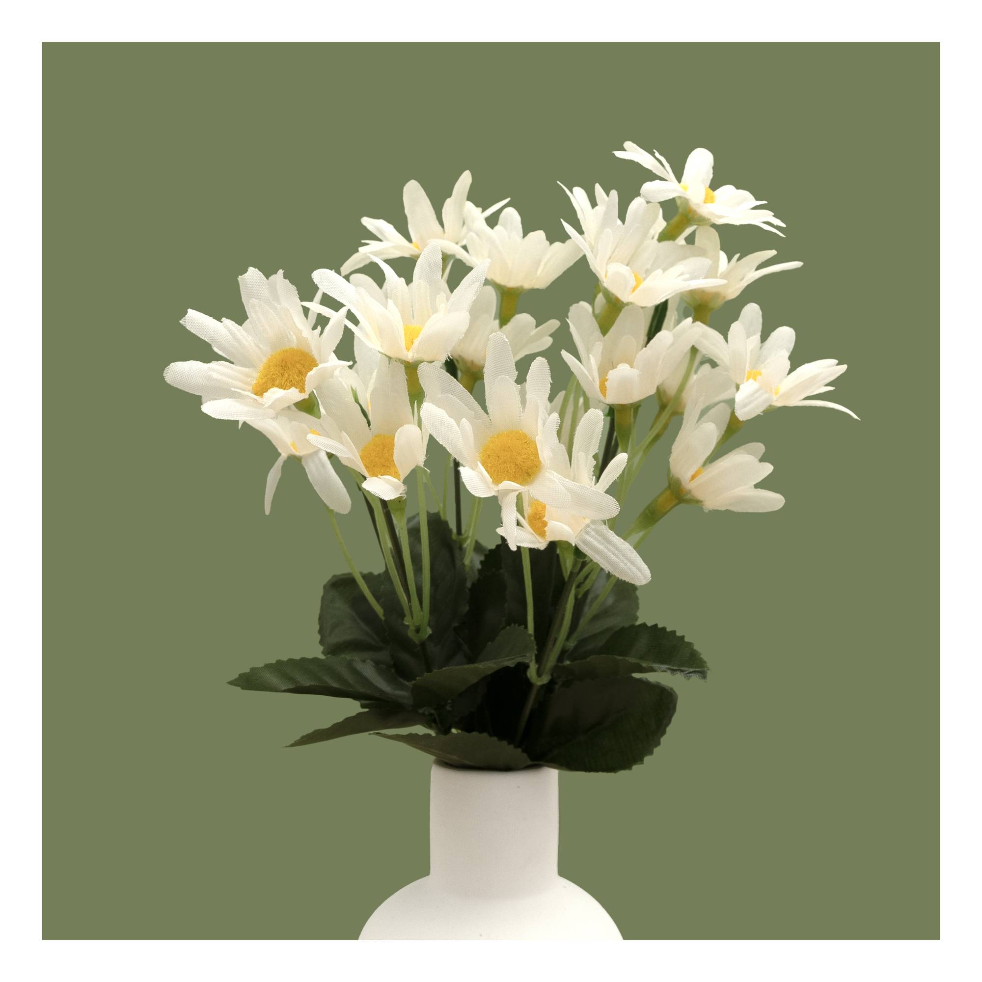 White Daisy Pick 30cm