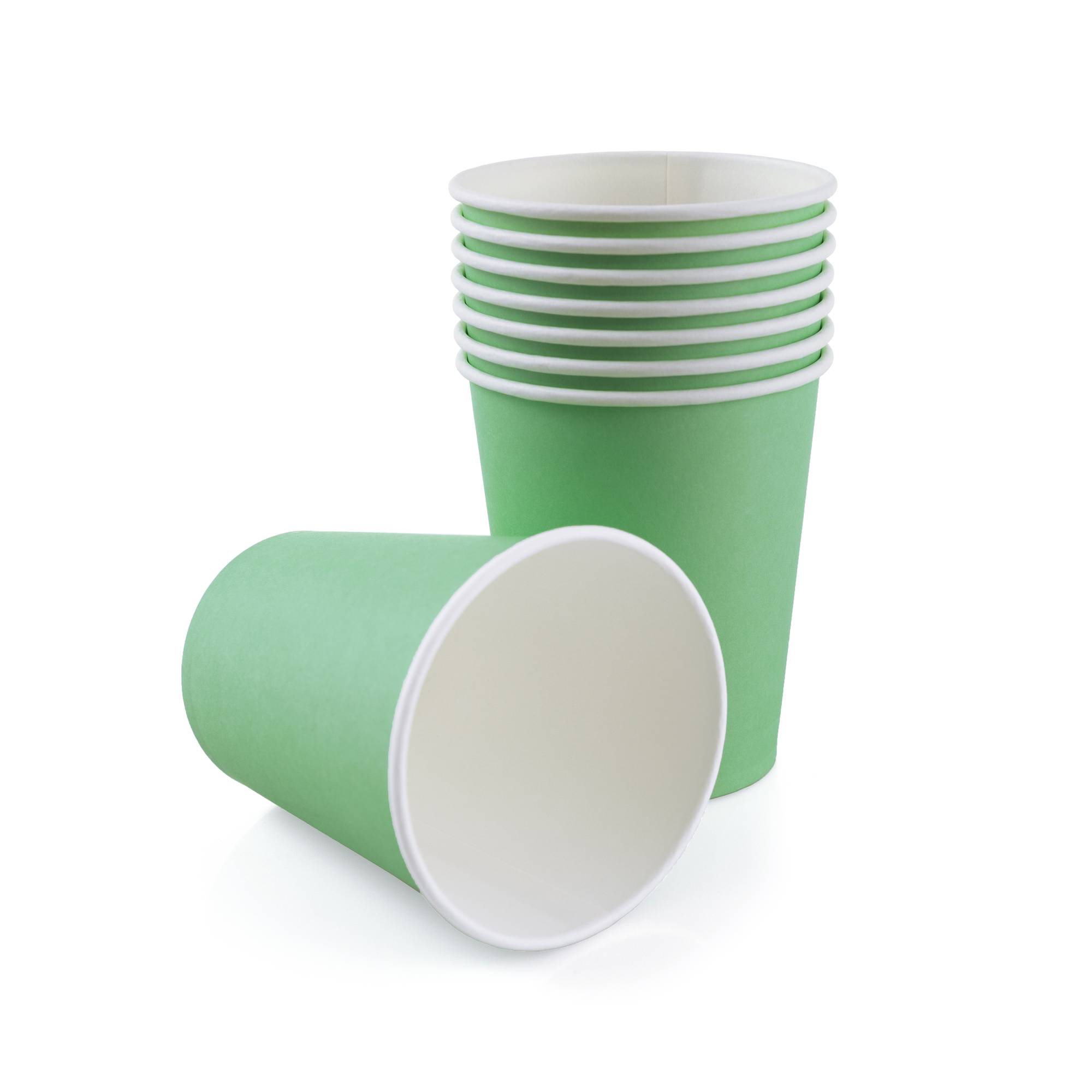 Fresh Mint Paper Cups 8 Pack