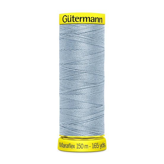 Gutermann Powder Blue Maraflex Stretchy Sewing Thread 150m (75)