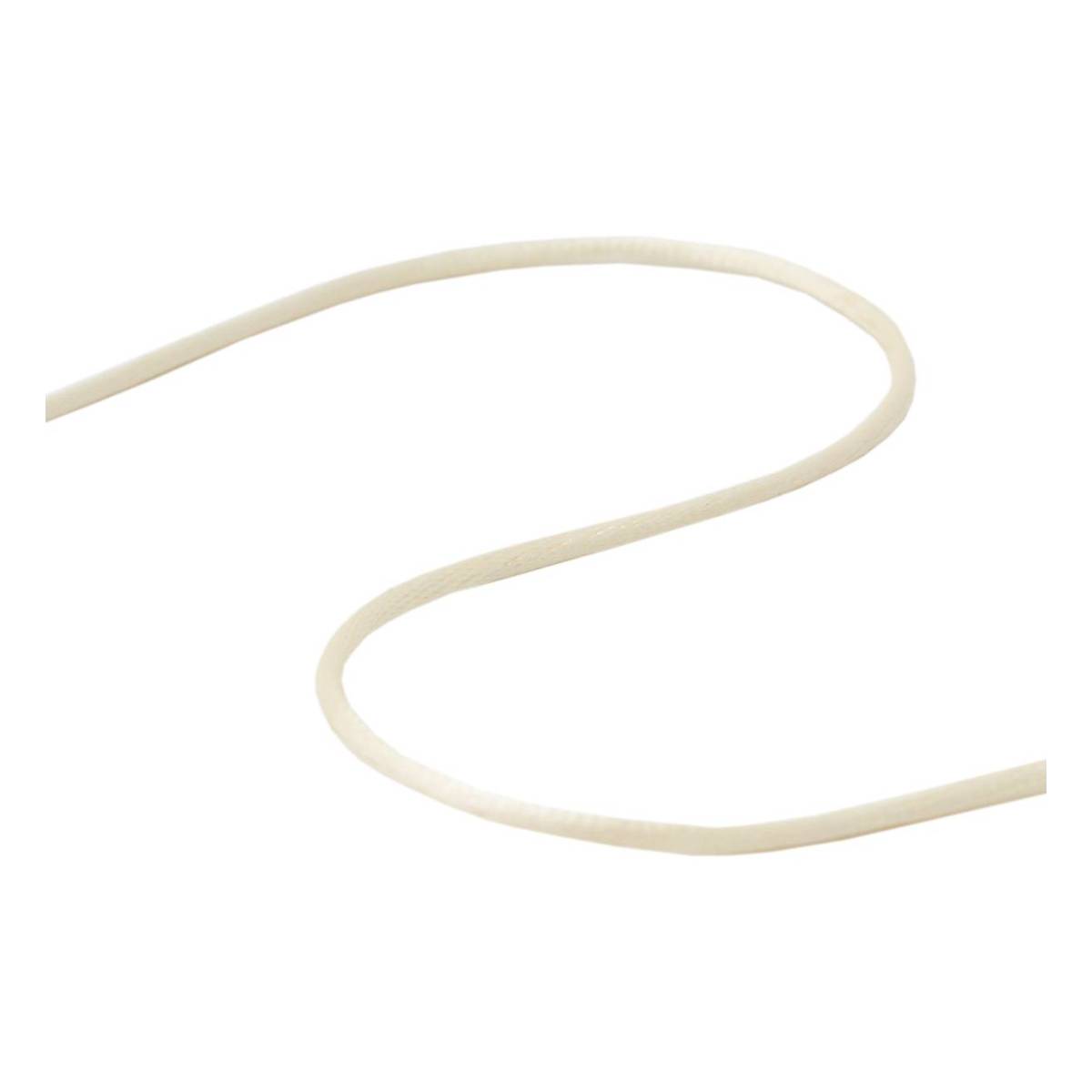 Antique White Ribbon Knot Cord 2mm x 10m