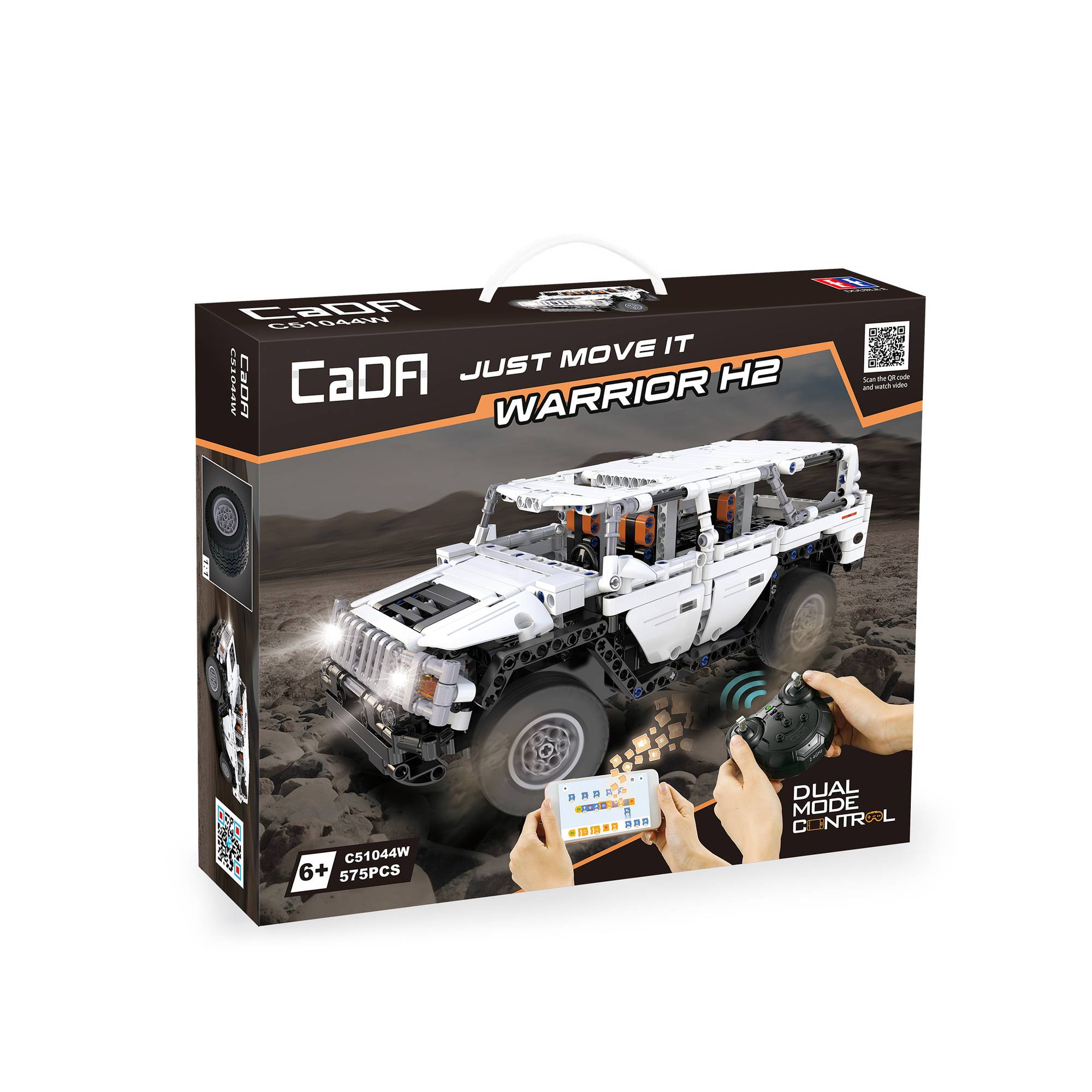 CaDA RC Warrior H2 Off-Roader 575 Pieces