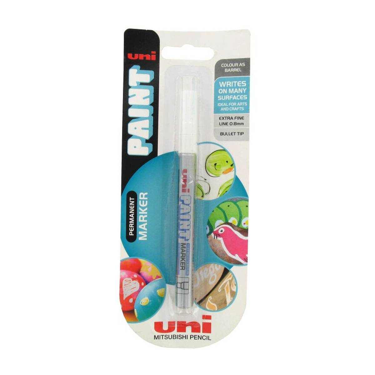 Uni-ball Silver Paint Permanent Marker PX-203