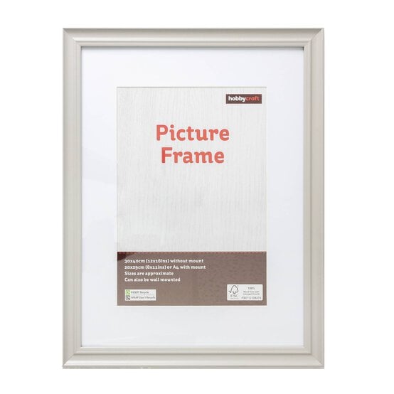 Vintage Grey Picture Frame 30cm x 40cm