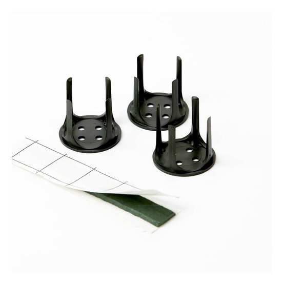 Oasis Pin Holders and Fix Tack 3 Pack