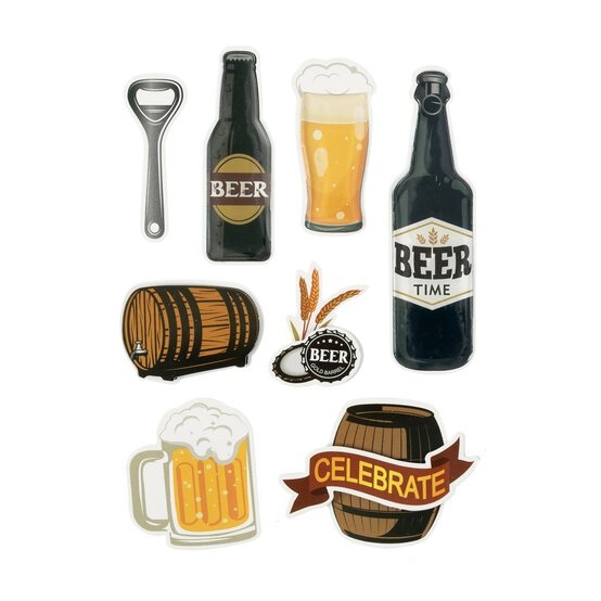 Beer Card Toppers 8 Pack