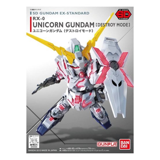 Gunpla SD Ex-Standard Unicorn Gundam 1:144