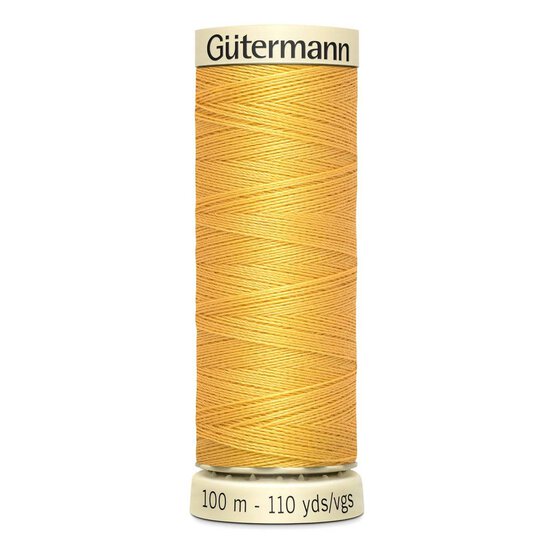 Gutermann Yellow Sew All Thread 100m (416)