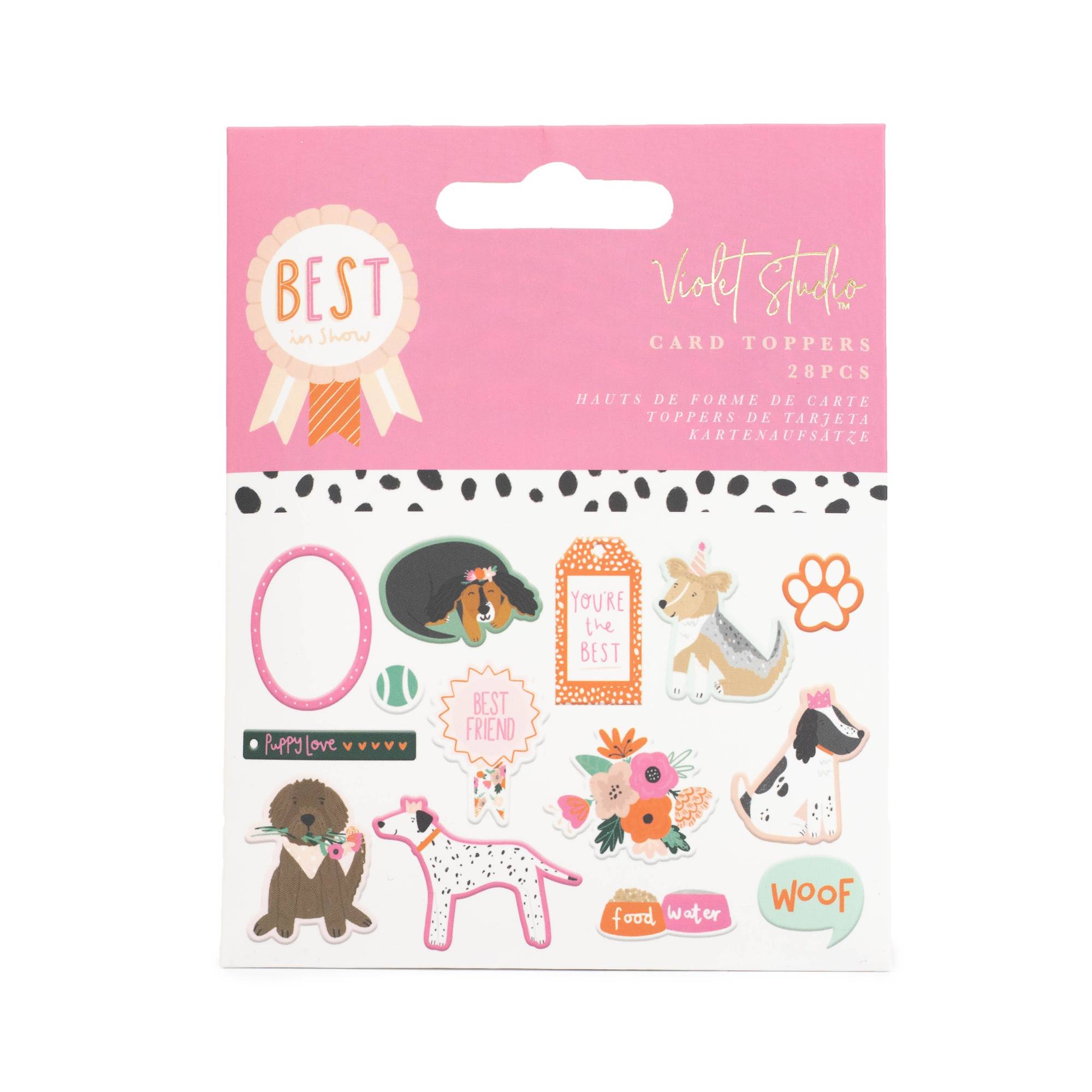 Violet Studio Best in Show Card Toppers 28 Pieces