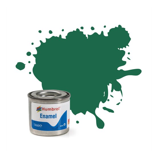 Humbrol 30 Dark Green Enamel Matt Paint 14ml