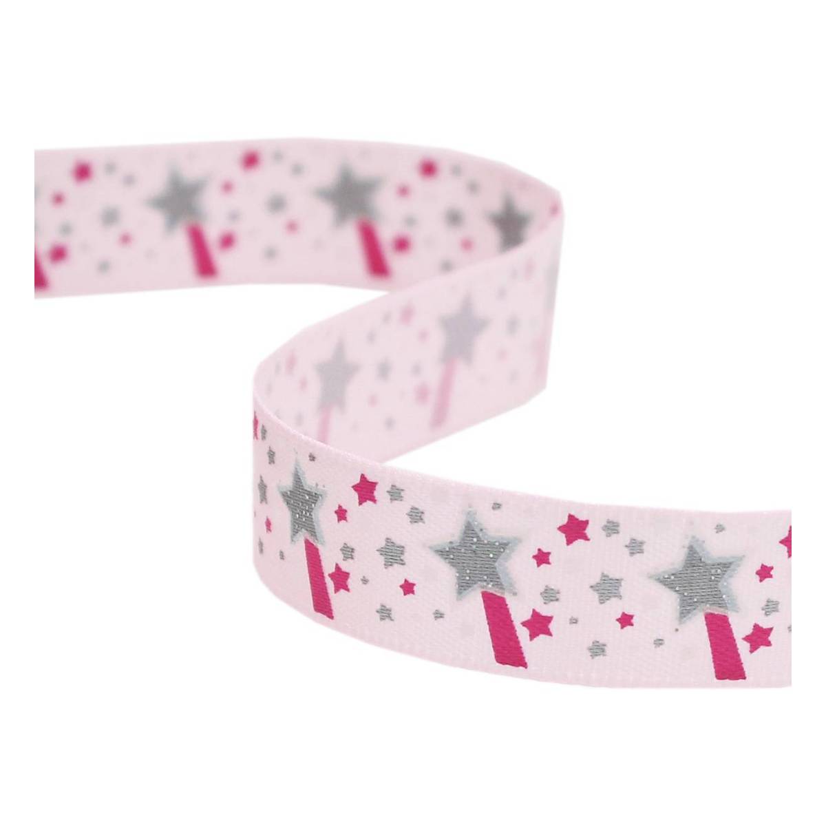 Wand and Stars Ribbon 12mm x 3.5m