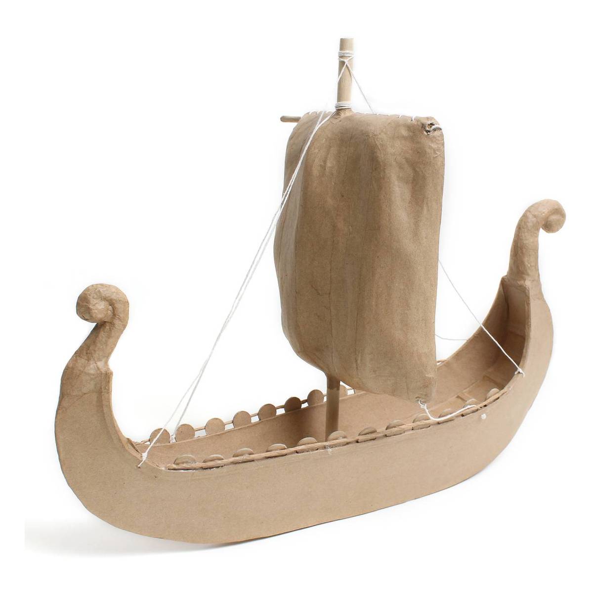 Mache Viking Boat 36cm
