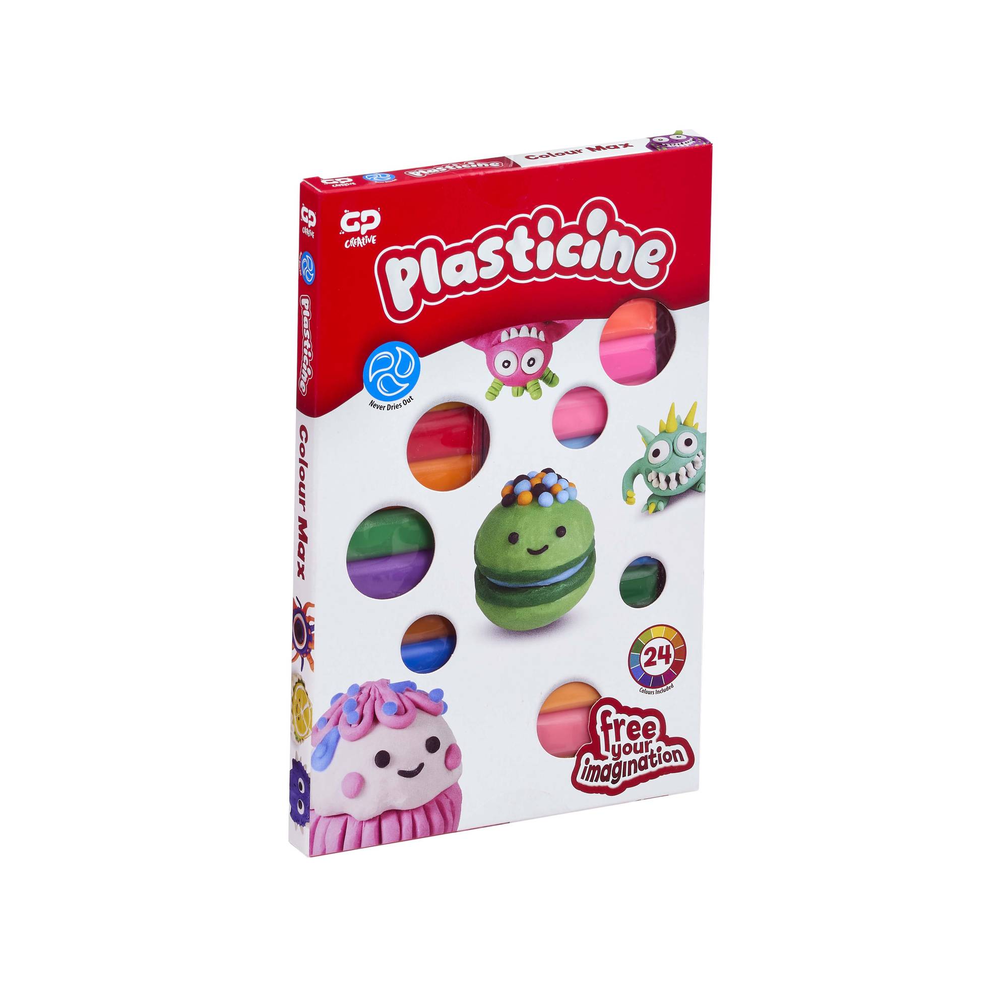 Plasticine Colour Max Set 24 Pack