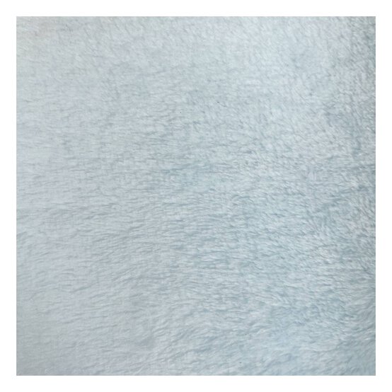 Blue Cuddle Fleece Fabric by the Metre
