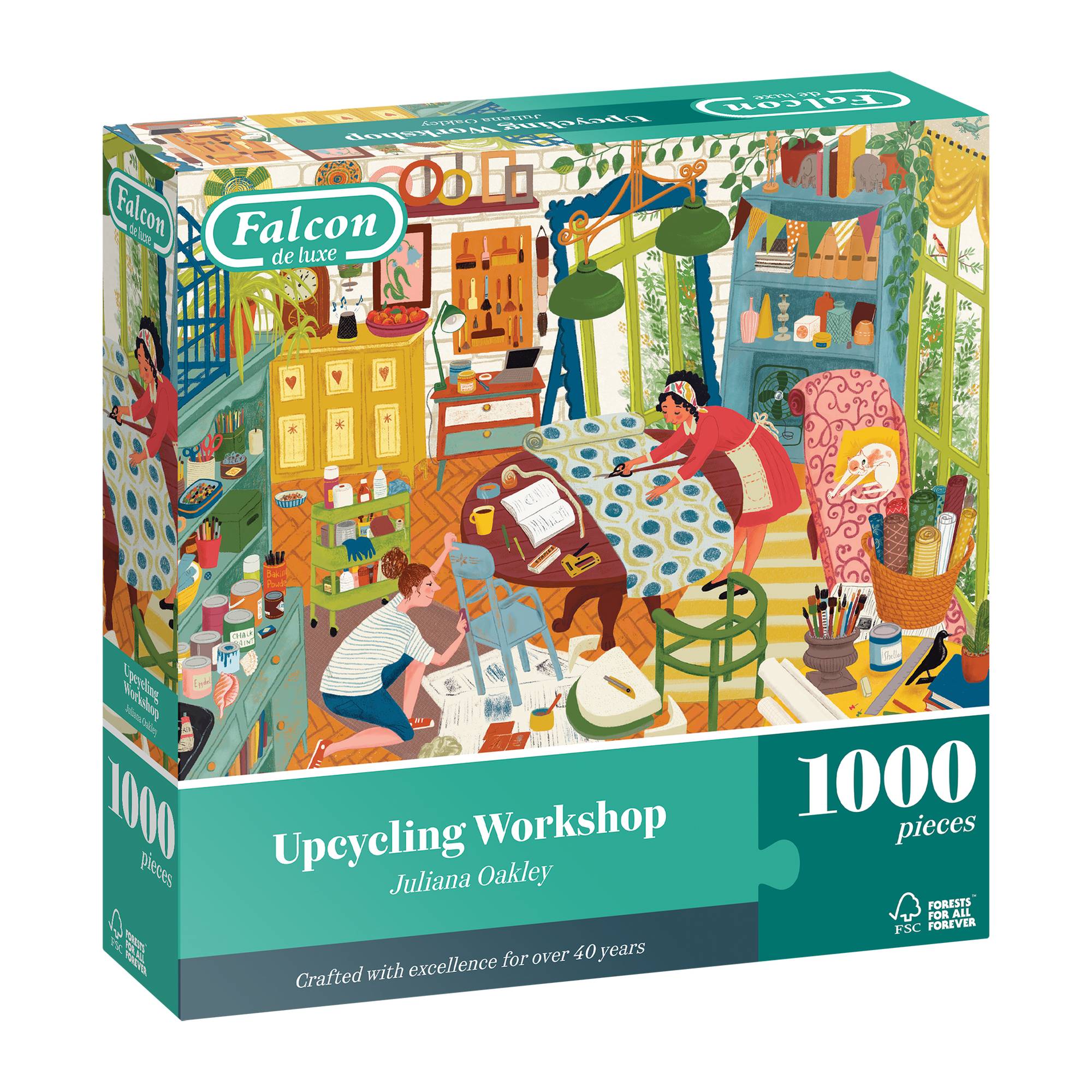 Falcon Upcycling Work Jigsaw Puzzle 1000 Pieces