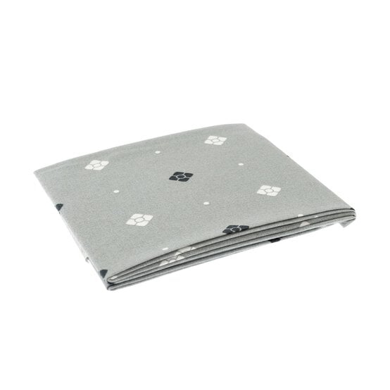 Grey Little Petal Single Cotton Fat Quarter