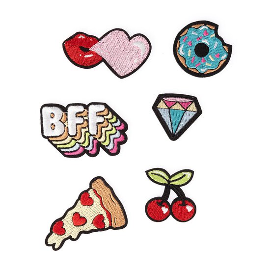 Life Iron-On Patch 6 Pack