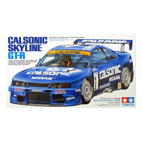 Tamiya Calsonic Skyline GT-R Model Kit 1:24