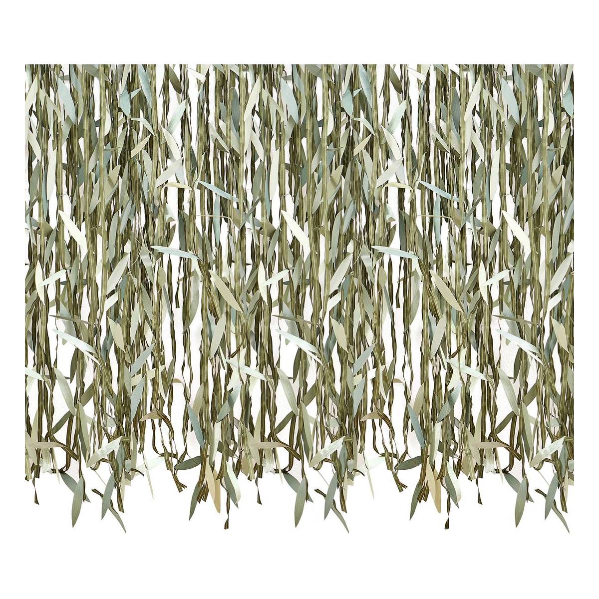 Ginger Ray Leaf Ribbon Backdrop 100m