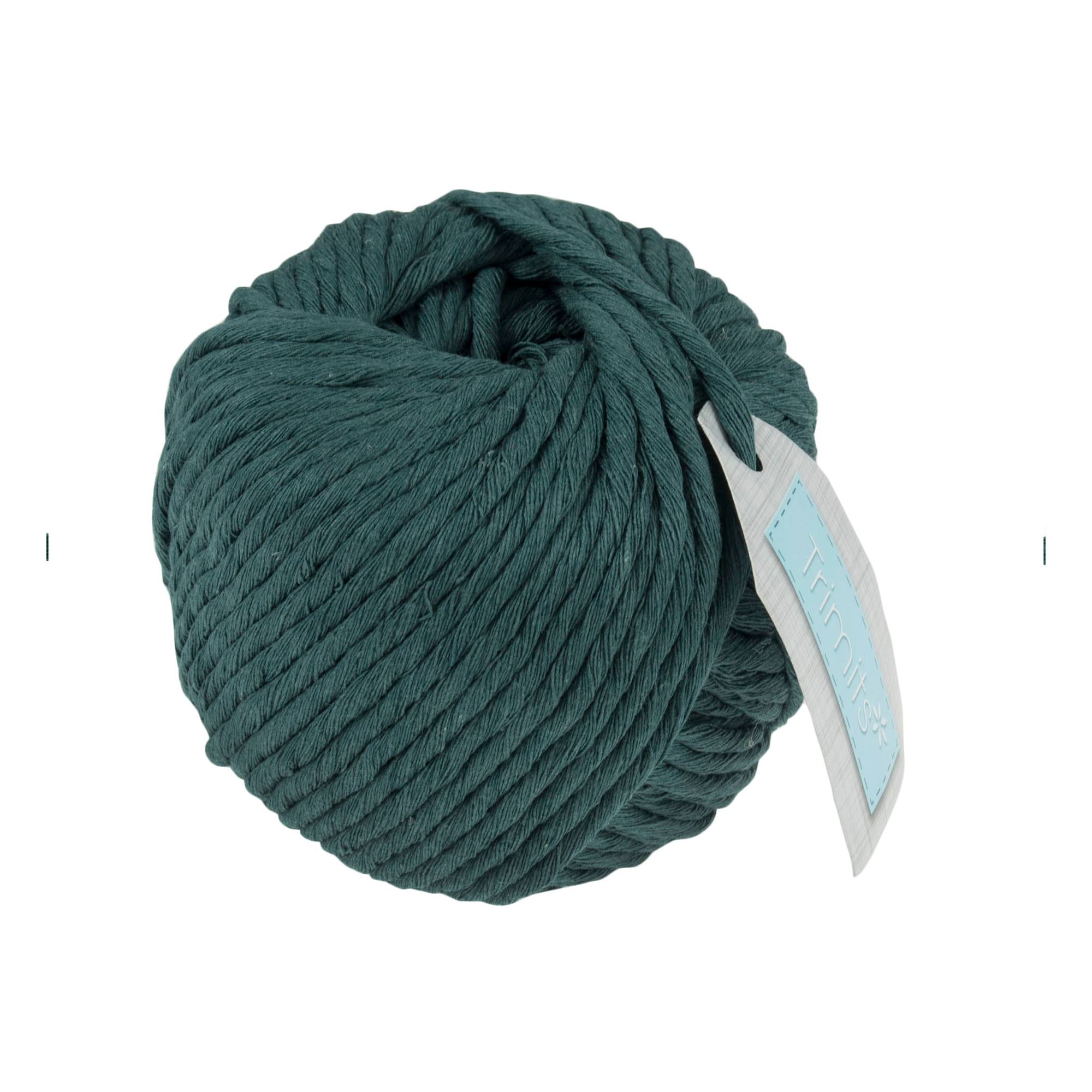 Trimits Dark Green Macram&eacute; Cord 4mm x 50m