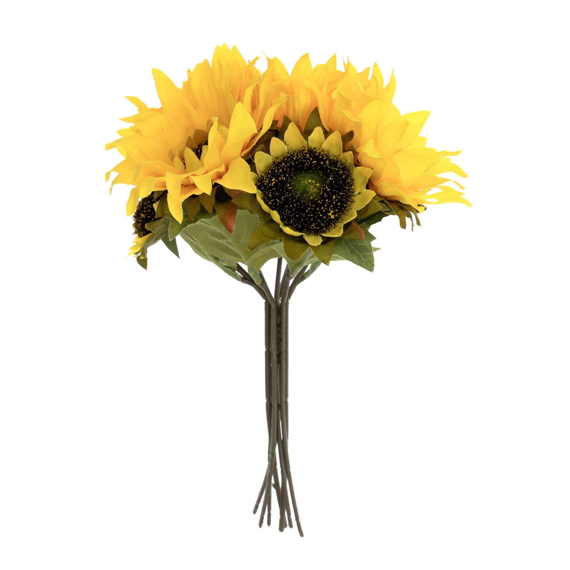 Yellow Sunflower Bouquet 27cm