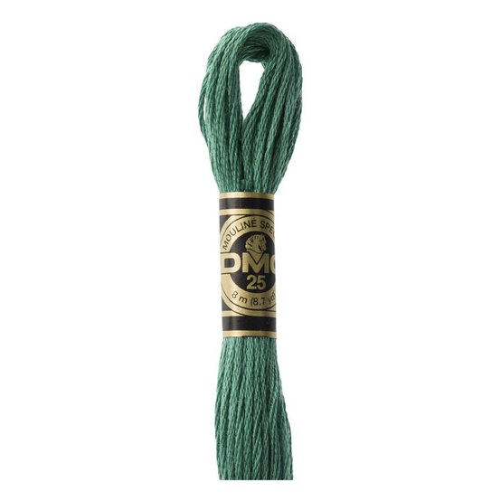 DMC Green Mouline Special 25 Cotton Thread 8m (3815)