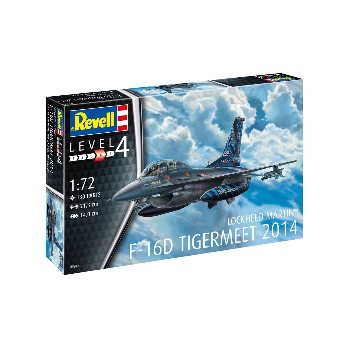 Revell Lockheed Martin F-16D Tigermeet 2014 Model Kit 1:72