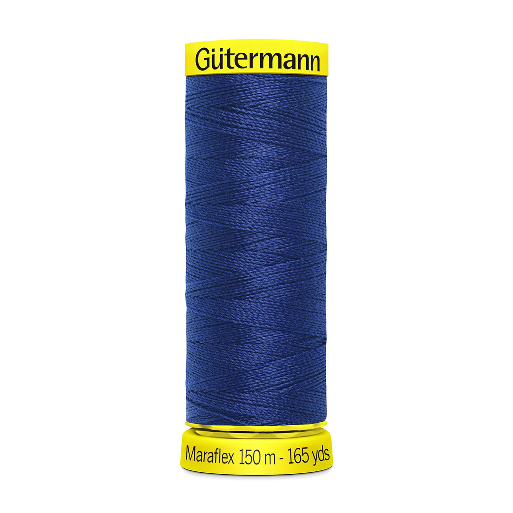 Gutermann Navy Maraflex Stretchy Sewing Thread 150m (232)