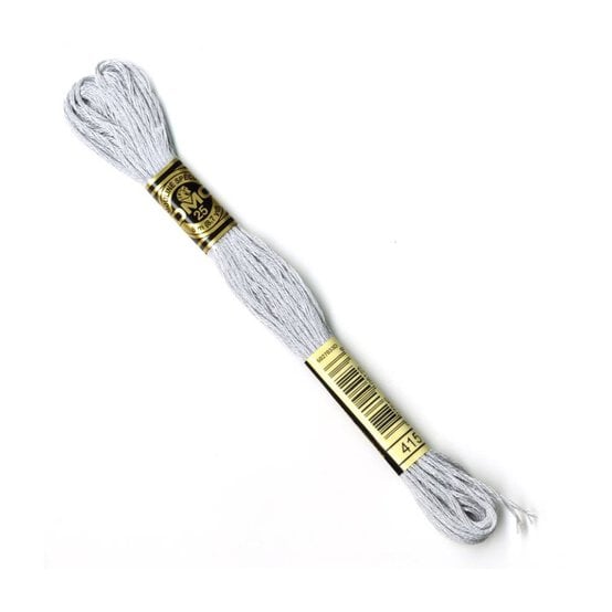 DMC Grey Mouline Special 25 Cotton Thread 8m (415)