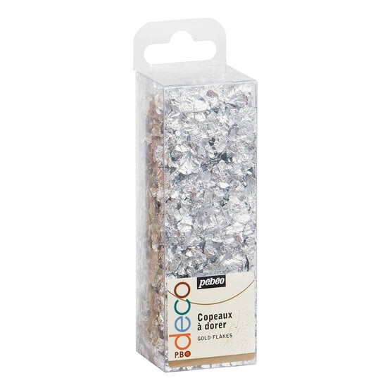 Pebeo Deco Silver Gilding Flakes
