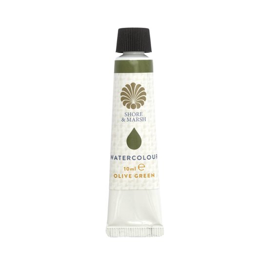 Shore & Marsh Olive Green Watercolour Paint 10ml