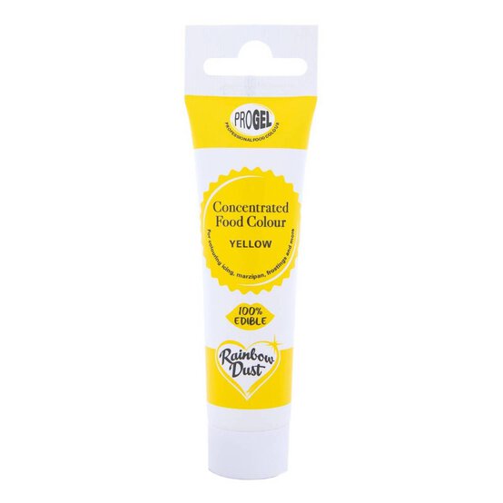 Rainbow Dust Yellow ProGel Food Colouring 25g