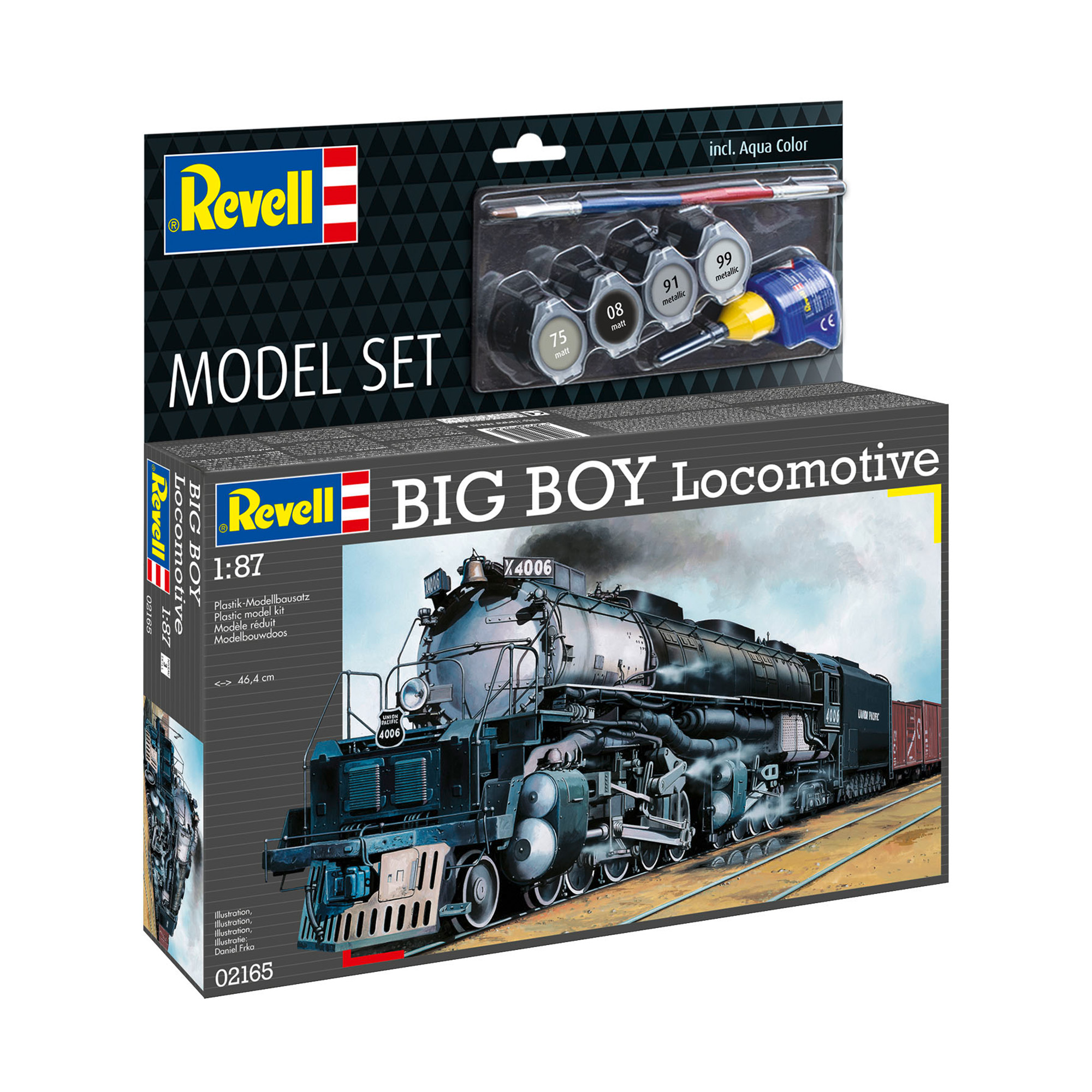 Revell Big Boy Locomotive Model Set 1:87