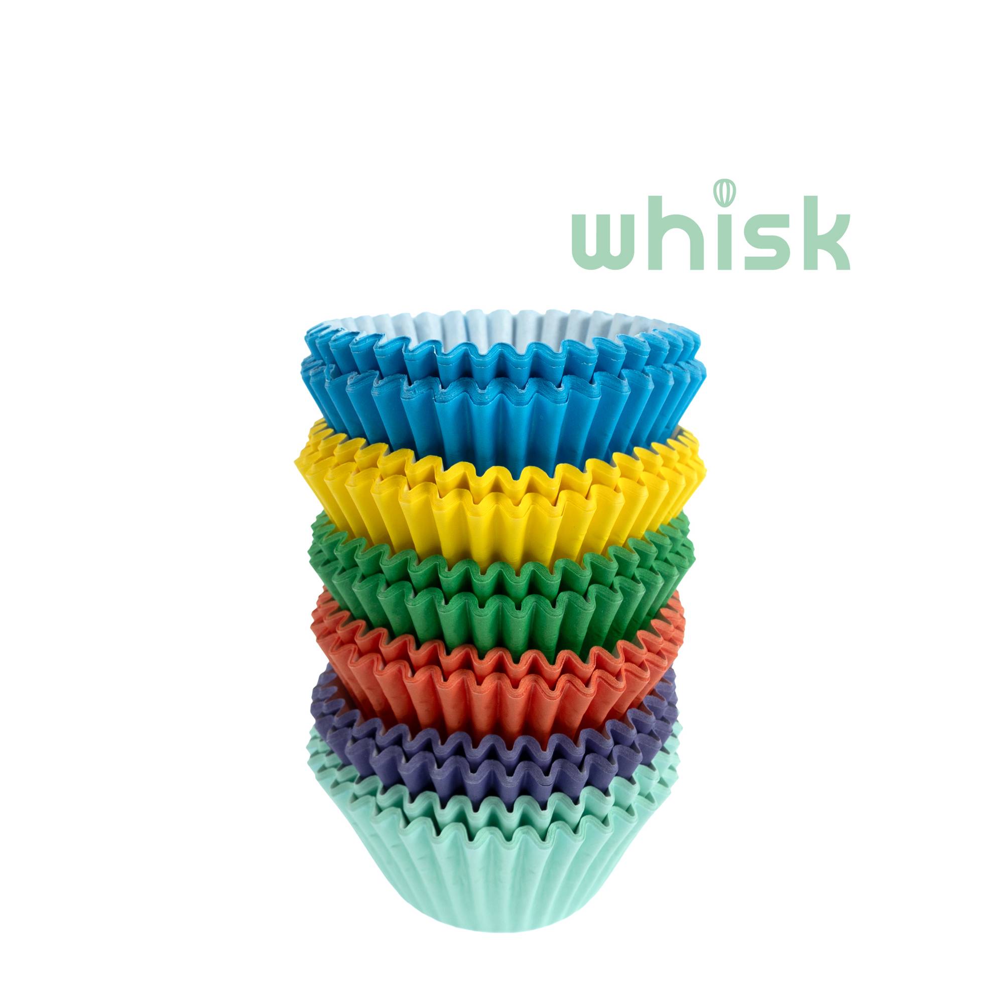 Whisk Rainbow Mix Cupcake Cases 300 Pack
