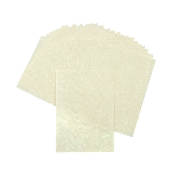 Cream Parchment Paper Writing Pad A5 40 Sheets