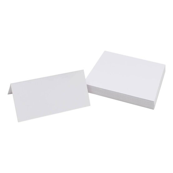 White Place Cards 50 Pack
