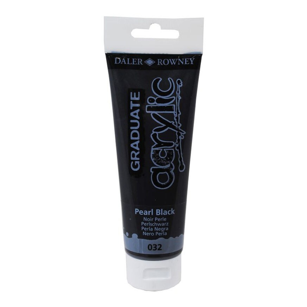 Daler-Rowney Graduate Pearl Black Acrylic Paint 120ml