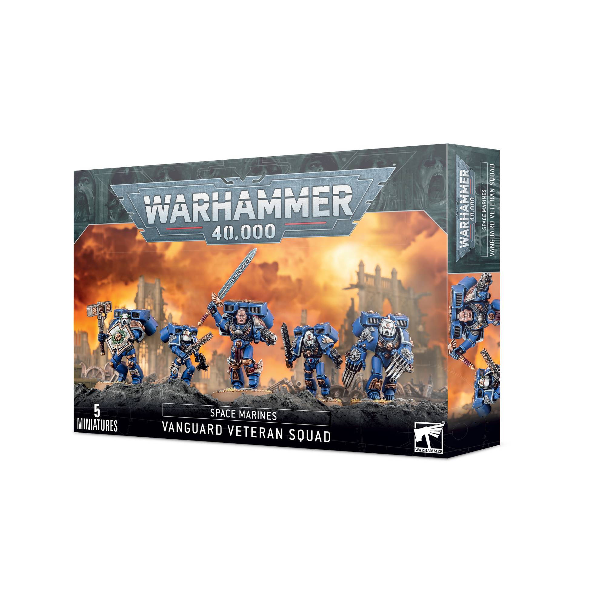 Warhammer 40,000 Space Marines Vanguard Veteran Squad