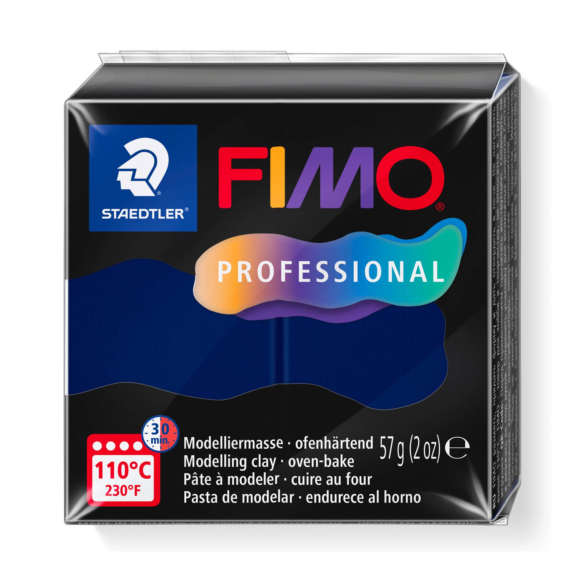 Fimo Professional Navy Blue Modelling Clay 57g