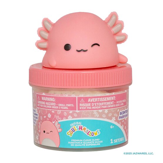 Squishmallows Archie the Axolotl Scented Slime