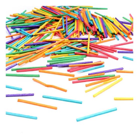 Coloured Wooden Matchsticks 35 g