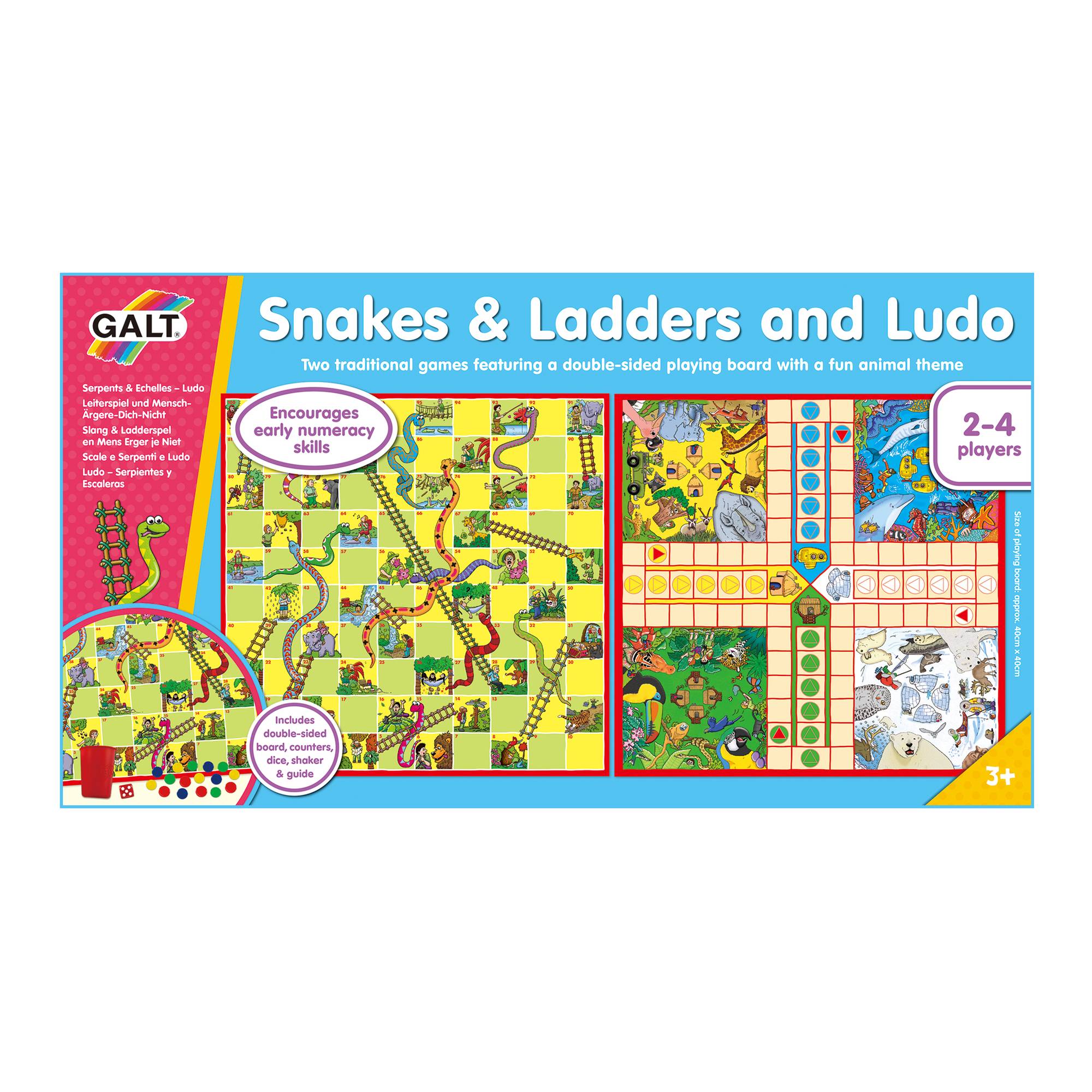 Galt Snakes & Ladders and Ludo