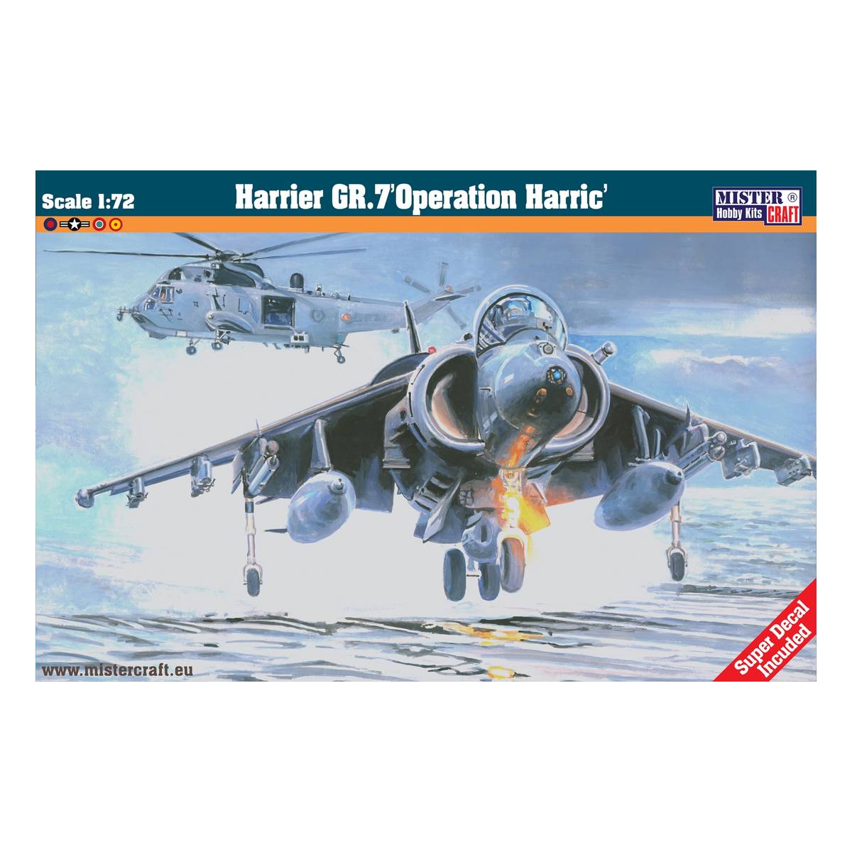 MisterCraft Harrier GR.7 Model Kit 1:72