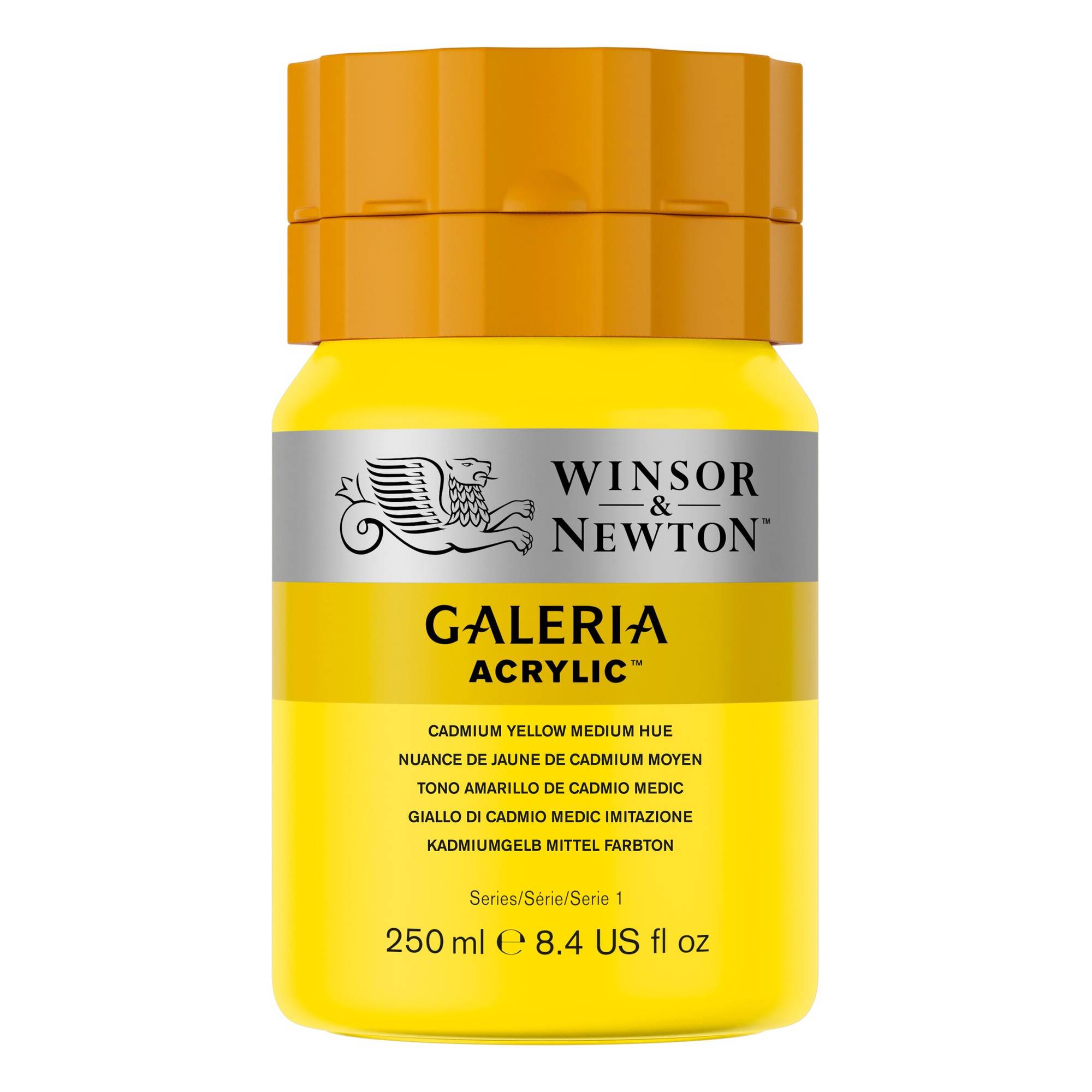 Winsor & Newton Galeria Cadmium Yellow Hue Acrylic Paint 250ml