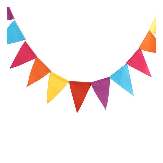 Bright Canvas Bunting 2.2m