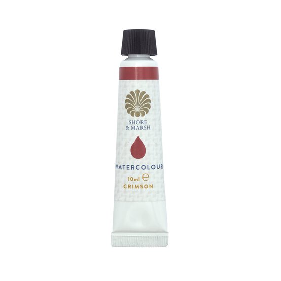 Shore & Marsh Crimson Watercolour Paint 10ml